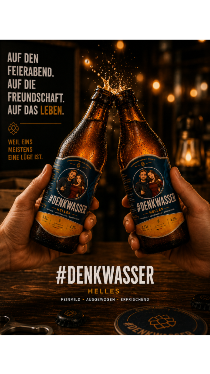 Denkwasser® Helles 12er / 24er Kiste