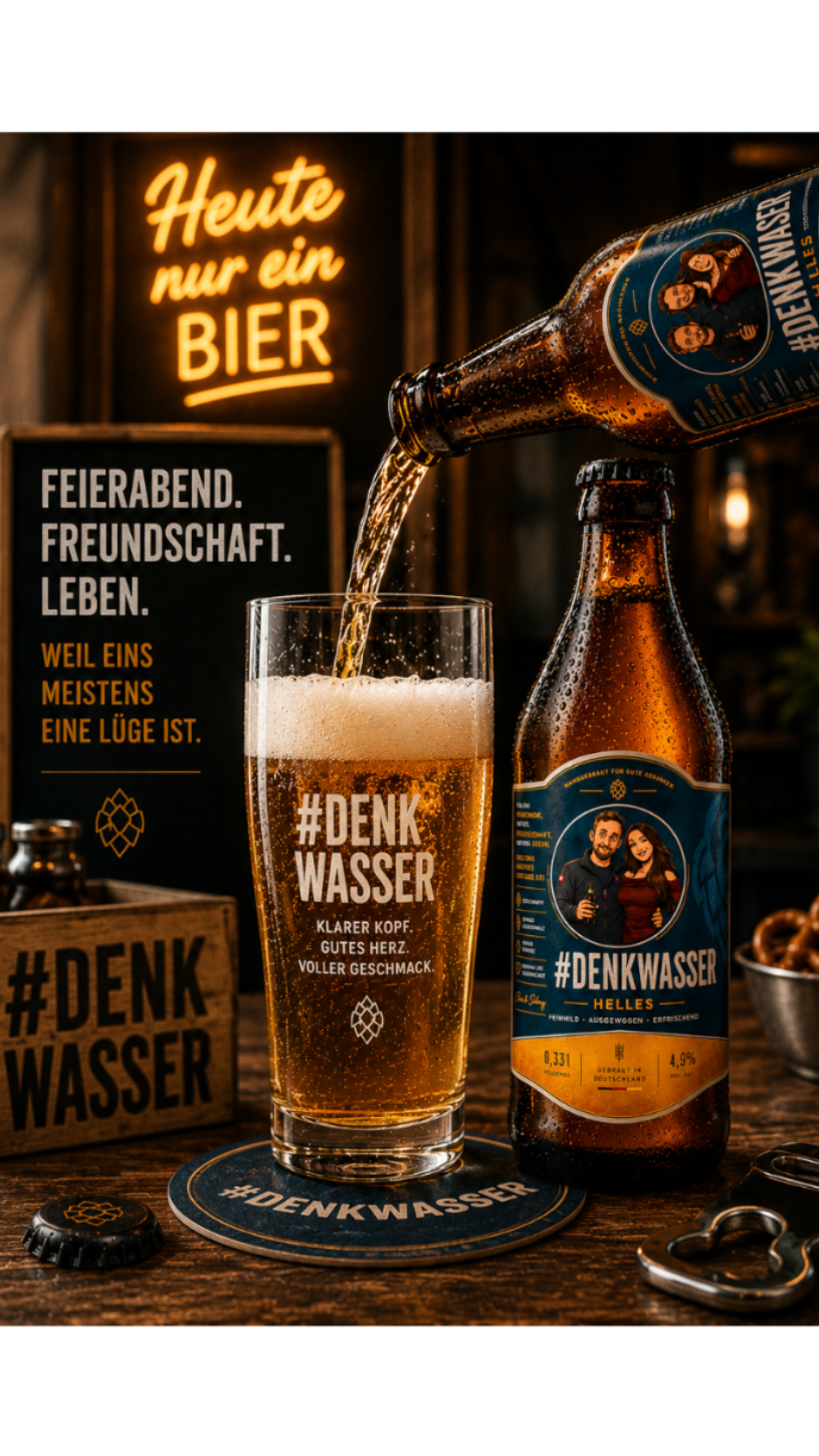 Denkwasser® Helles 12er / 24er Kiste