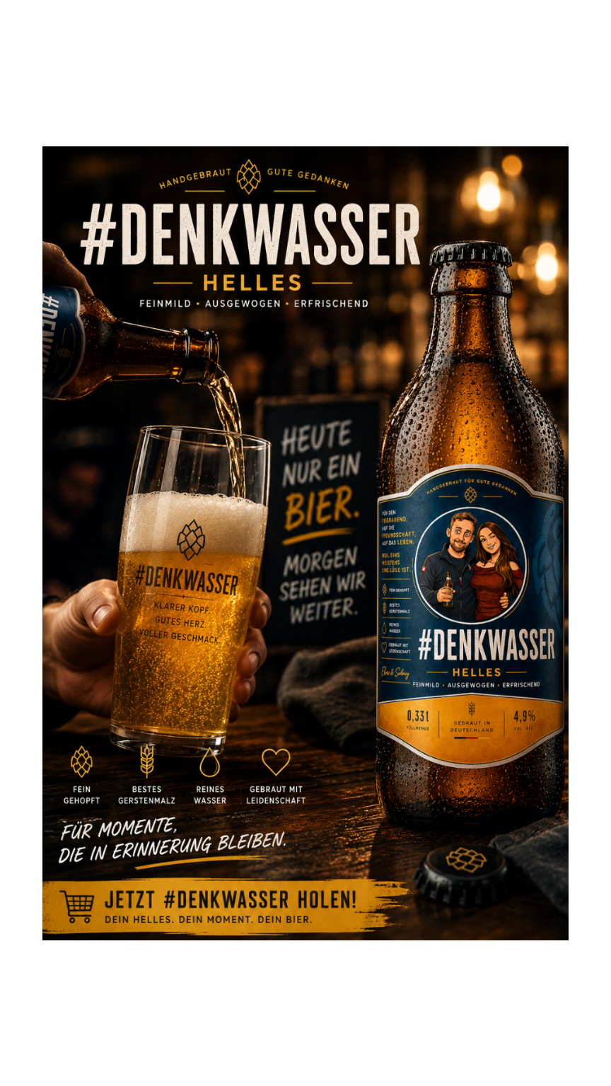 Denkwasser® Helles 12er / 24er Kiste