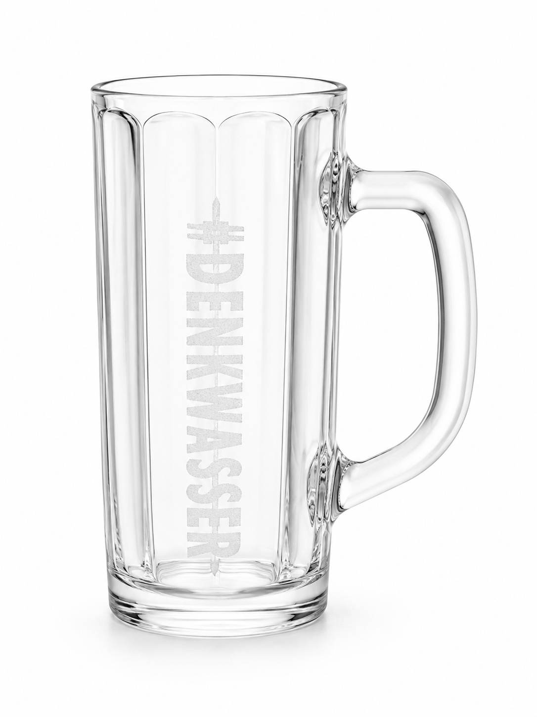 #DENKWASSER Bierkrug 0,33l und 0,5l  Lasergravur