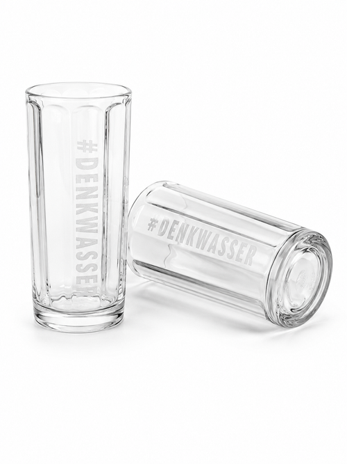 #DENKWASSER Bierkrug 0,33l und 0,5l  Lasergravur